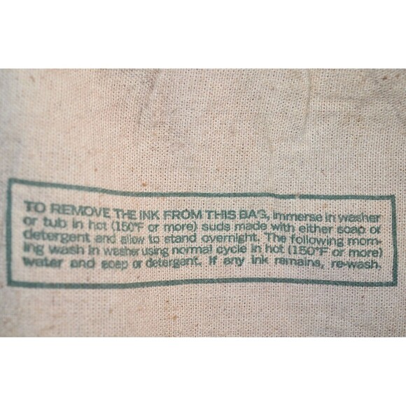 Vtg Statex Quality Seed Sack Bag Feed Farmers Union State Exchange Omaha, NE - Picture 4 of 10